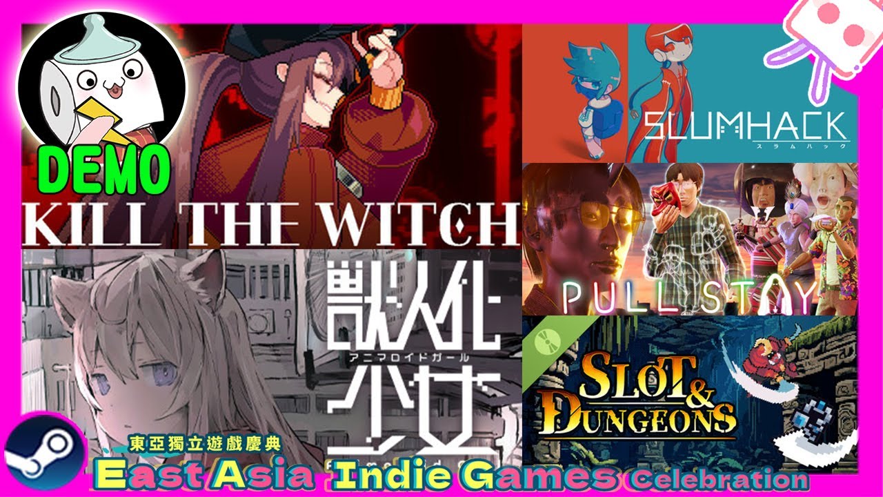 5款外國獨立遊戲試玩，迷因搞笑、獸娘養成、棒球龐克、像素拉霸、節奏邏輯推理，都在《東亞獨立遊戲慶典》 ~